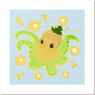 Cute Octopus Posters and Art